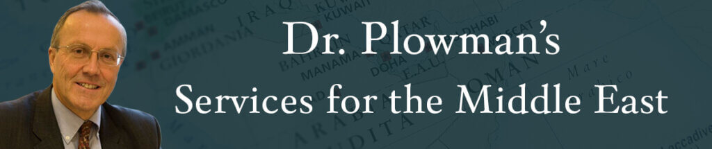 Dr Plowman's Services for the Middle East