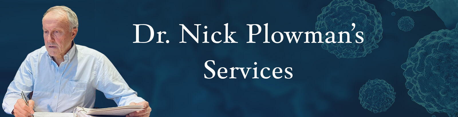Dr Nick Plowman